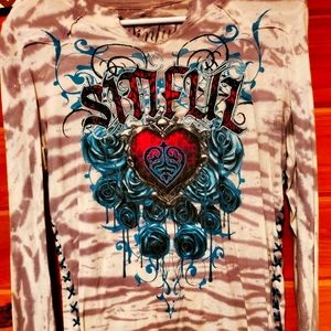 Sinful by Affliction Long Sleeve Shirt